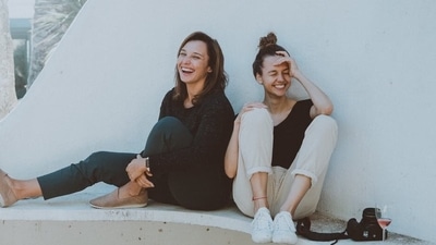 Laughter triggers the release of good hormones like endorphins, which creates a better mood and feeling of being good. (Pexels)