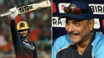 Ravi Shastri says Rajat Patidar set the game up for RCB. (IPL/Getty) Ravi Shastri says Rajat Patidar set the game up for RCB. (IPL/Getty)