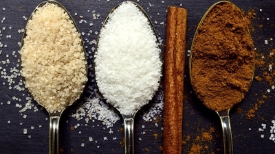 7. Avoid the intake of sugars - Like alcohol, table sugar, sugary beverages, aerated drinks, bakery foods, etc. contain simple carbohydrates and very negligible amount of nutrients and fibre. Frequent consumption of these foods even in limited quantities gradually causes an increase in the visceral fat. (Pixabay) 7. Avoid the intake of sugars - Like alcohol, table sugar, sugary beverages, aerated drinks, bakery foods, etc. contain simple carbohydrates and very negligible amount of nutrients and fibre. Frequent consumption of these foods even in limited quantities gradually causes an increase in the visceral fat. (Pixabay)