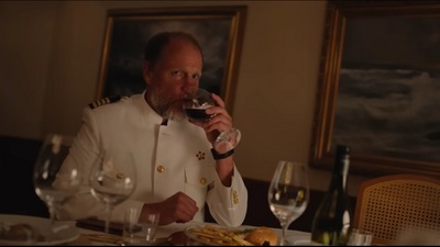 Woody Harrelson in Triangle of Sadness. Woody Harrelson in Triangle of Sadness.