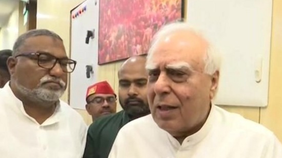 Indian lawyer and politician Kapil Sibal.(ANI) Indian lawyer and politician Kapil Sibal.(ANI)