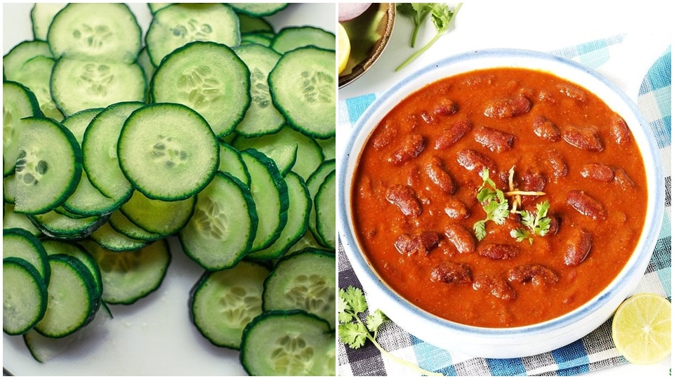 Cucumber salad vs Rajma roti (Pixabay, Pinterest) Cucumber salad vs Rajma roti (Pixabay, Pinterest)