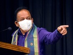 Former Union minister Dr Harsh Vardhan (File Photo)(ANI) Former Union minister Dr Harsh Vardhan (File Photo)(ANI)