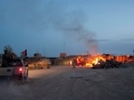 The bombs were placed on three minibuses in different districts of the city, Balkh provincial police spokesman Asif Waziri said.