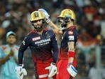 Virat Kohli and Rajat Patidar of Royal Challengers Bangalore in action against Lucknow Super Giants.(IPL) Virat Kohli and Rajat Patidar of Royal Challengers Bangalore in action against Lucknow Super Giants.(IPL)