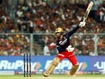 Rajat Patidar of Royal Challengers Bangalore in action against Lucknow Super Giants(IPL)
