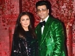 Tabu, Madhuri Dixit, Kajol and Rani Mukerji joined Karan Johar for his birthday. Tabu, Madhuri Dixit, Kajol and Rani Mukerji joined Karan Johar for his birthday.