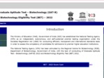 GAT B, BET Results 2022 out at dbt.nta.ac.in, direct link to check result here GAT B, BET Results 2022 out at dbt.nta.ac.in, direct link to check result here