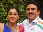 Disha Vakani and Dilip Joshi in a still from Taarak Mehta Ka Ooltah Chashmah.