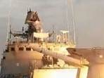 On Twitter, the navy shared a 30-second clip of the test firing.