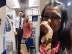 The images are taken from the viral video shared on Instagram. (Instagram/@zahra_kabani) The images are taken from the viral video shared on Instagram. (Instagram/@zahra_kabani)