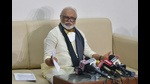 The five-member commission headed by former chief secretary Jayant Banthia was constituted on March 11 to collate the empirical data (Bhushan Koyande/HT Photo) The five-member commission headed by former chief secretary Jayant Banthia was constituted on March 11 to collate the empirical data (Bhushan Koyande/HT Photo)