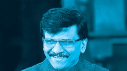 In the presence of chief minister Uddhav Thackeray, Nationalist Congress Party chief Sharad Pawar, Congress minister Balasaheb Thorat and other leaders of the Maharashtra Vikas Aghadi (MVA), Raut and Pawar submitted their nominations (HT PHOTO)