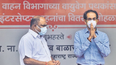 In 2005, former chief minister and then leader of opposition Narayan Rane quit the Shiv Sena after an intense power struggle with Uddhav, who was then the working president of the party (Satish Bate/HT PHOTO) In 2005, former chief minister and then leader of opposition Narayan Rane quit the Shiv Sena after an intense power struggle with Uddhav, who was then the working president of the party (Satish Bate/HT PHOTO)