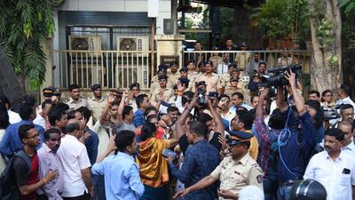 Parab said he had “ nothing to do” with the Dapoli resort located in Ratnagiri district, a popular tourist destination (Vijay Bate) Parab said he had “ nothing to do” with the Dapoli resort located in Ratnagiri district, a popular tourist destination (Vijay Bate)