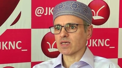 Jammu and Kashmir National Conference leader Omar Abdullah speaks to the media in Srinagar. (ANI) Jammu and Kashmir National Conference leader Omar Abdullah speaks to the media in Srinagar. (ANI)