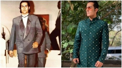 Anupamaa's Sudhanshu Pandey has shared a throwback picture from his modelling days. Anupamaa's Sudhanshu Pandey has shared a throwback picture from his modelling days.