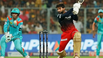 RCB's Rajat Patidar sscored an unbeaten hundred against LSG (IPL/BCCI)