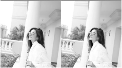 Kriti scooped out some time just for herself and the stunning view of the city. (Instagram/@kriti.kharbanda)