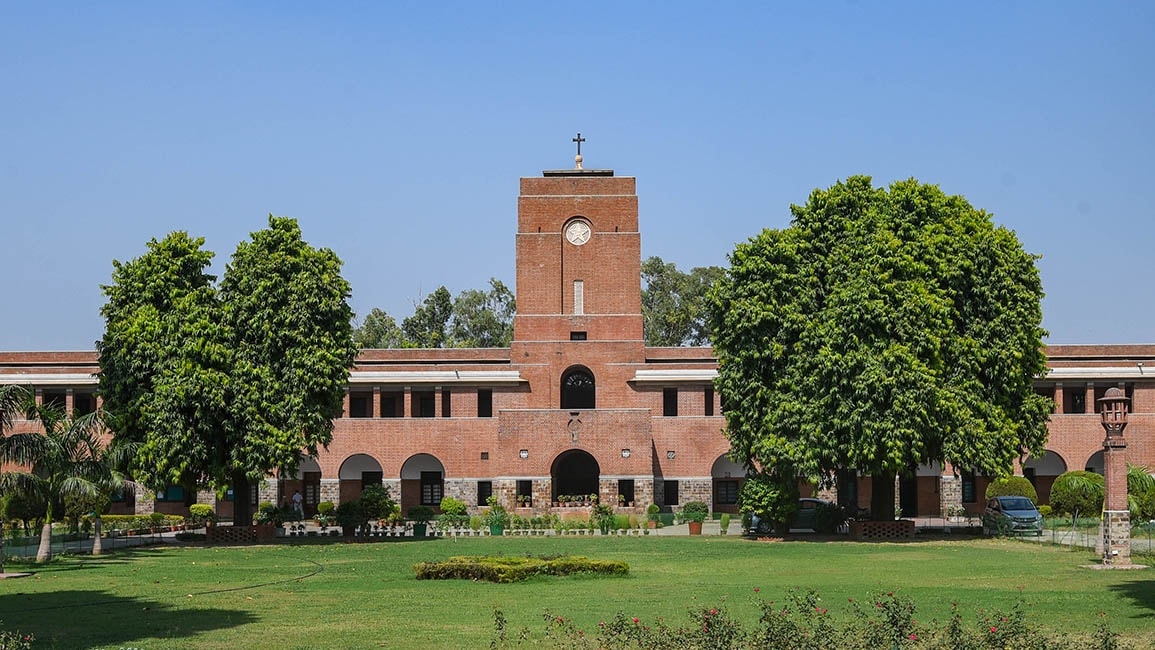 St Stephen’s College has time and again stated that it reserves the right to admit students as per its own admission policy given that it is a minority institution. (Amal KS/Hindustan Times) St Stephen’s College has time and again stated that it reserves the right to admit students as per its own admission policy given that it is a minority institution. (Amal KS/Hindustan Times)