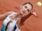 Karolina Pliskova during the French Open.(AP) Karolina Pliskova during the French Open.(AP)