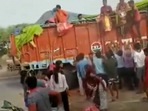 As the reports of stealing came to light, the owner of the trucks lodged a complaint with the local police. As the reports of stealing came to light, the owner of the trucks lodged a complaint with the local police.