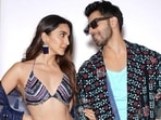 Kiara Advani in printed bikini top and flared pants set promotes Jugjugg Jeeyo with Varun Dhawan in Delhi: Pics, videos