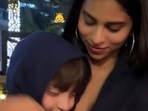 Suhana Khan birthday wished brother AbRam on Instagram. Suhana Khan birthday wished brother AbRam on Instagram.