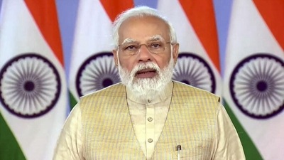 PM Modi pays tribute to former PM Jawaharlal Nehru on his death anniversary (PTI) PM Modi pays tribute to former PM Jawaharlal Nehru on his death anniversary (PTI)