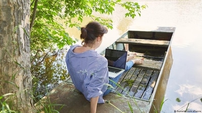 'Workcations' are becoming increasingly popular (Zoonar/picture alliance ) 'Workcations' are becoming increasingly popular (Zoonar/picture alliance )