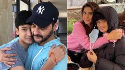 Sanjay Kapoor and Maheep Kapoor wish their son Jahaan Kapoor.