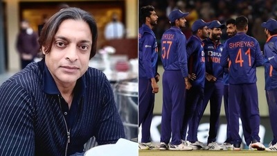 Shoaib Akhtar; Indian team