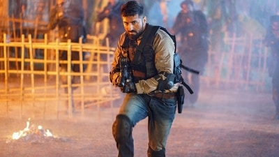 Ayushmann Khurrana in a still from Anek. Ayushmann Khurrana in a still from Anek. 