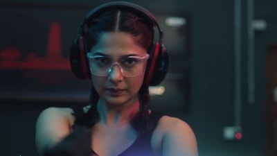 Jennifer Winget in a still from Code M season 2 trailer. Jennifer Winget in a still from Code M season 2 trailer. 
