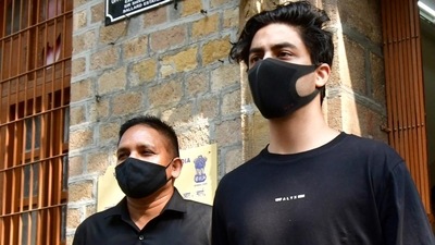 Aryan Khan, son of Bollywood actor Shah Rukh Khan.