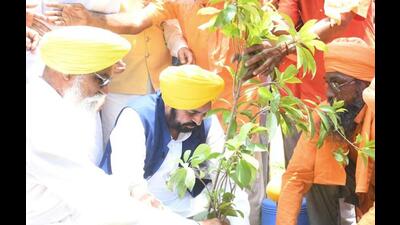 Expressing concern over the depleting groundwater, chief minister Bhagwant Mann on Friday gave a clarion call for a mass movement to save water and the environment in the state.