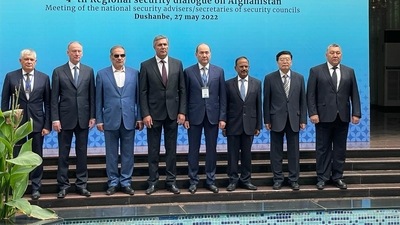 NSAs from eight countries meet in Dushanbe. NSAs from eight countries meet in Dushanbe.
