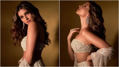 Actor Tara Sutaria may only be a few films old in the industry, but she has already made an indelible mark. And her fashion choices are a major reason for the same. The star has established herself as one of the most stylish Gen-Z divas to look out for among her contemporaries. And her latest ethnic-western look for attending Karan Johar's 50th birthday bash is proof of this fact. (Instagram/@tarasutaria) Actor Tara Sutaria may only be a few films old in the industry, but she has already made an indelible mark. And her fashion choices are a major reason for the same. The star has established herself as one of the most stylish Gen-Z divas to look out for among her contemporaries. And her latest ethnic-western look for attending Karan Johar's 50th birthday bash is proof of this fact. (Instagram/@tarasutaria)