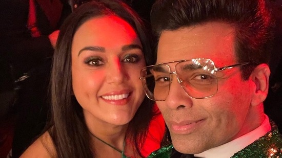 On Thursday, Preity Zinta had also posted a series of selfies from the party with the caption, “Thank you @karanjohar for the best night ever…”