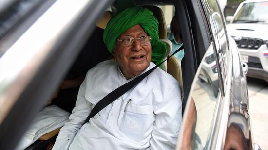 CBI had lodged a case agaisnt former Haryana chief minister Om Prakash Chautala in 2005 for amassing assets worth ₹6.09 crore, disproportionate to his legitimate income. (ANI)