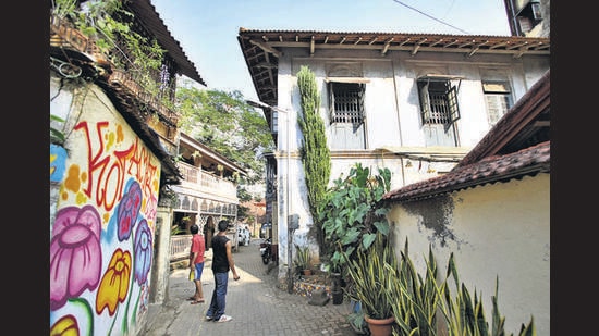 Mumbai’s heritage precinct of Khotachiwadi has housed a small and tenacious East Indian community for at least 200 years. Residents are now finding upkeep difficult and expensive to maintain. (HT Archives)