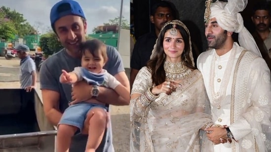 Aliya Bhatt Xxx - Alia Bhatt reacts to Ranbir Kapoor's video with baby, calls it 'full vibe'  | Bollywood - Hindustan Times