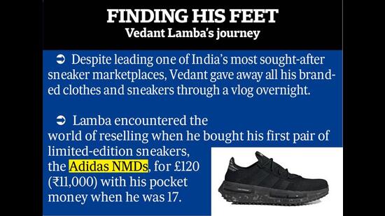 Vedant’s sneaker journey