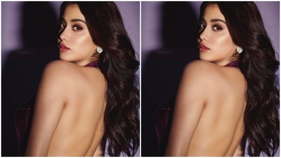 Jhanavi Sex Vids - Janhvi Kapoor is slaying in a backless gown. Pics inside | Hindustan Times