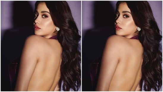 Jhanavi Sex Vids - Janhvi Kapoor is slaying in a backless gown. Pics inside | Hindustan Times