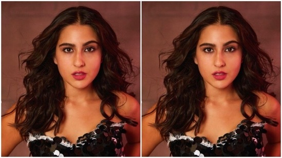 Sara gave us boss lady vibes as she posed for the pictures while looking directly at the camera.(Instagram/@saraalikhan95)