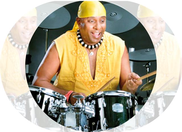 Percussionist Sivamani stopped traffic at Times Square with his performance Percussionist Sivamani stopped traffic at Times Square with his performance