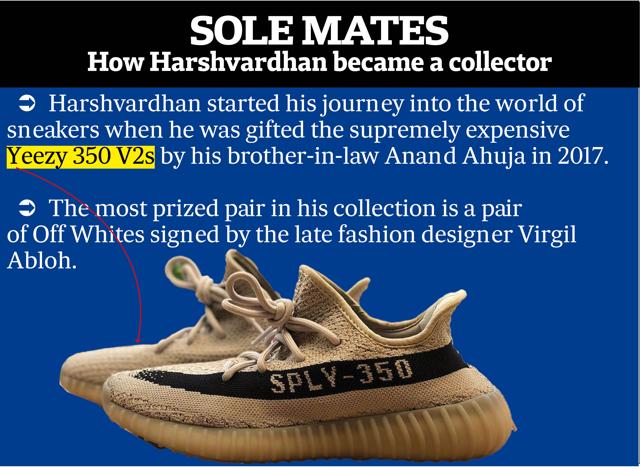 Meet Harshvardhan, the sneaker collector