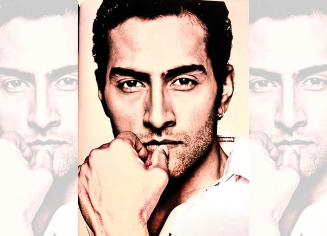 A picture from Sudhanshu’s early modelling days