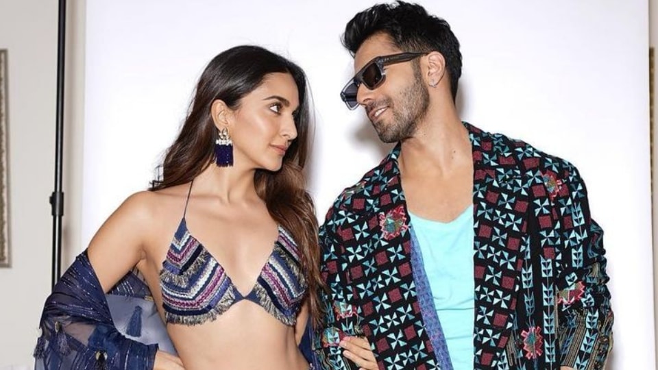 Kiara Advani and Varun Dhawan during JugJugg Jeeyo promotions. (Instagram)
